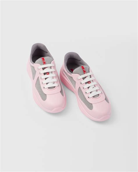 prada cup sneakers pink